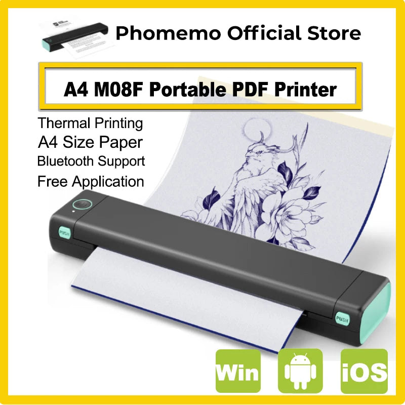 Portable thermal bluetooth printer PocketPrint™